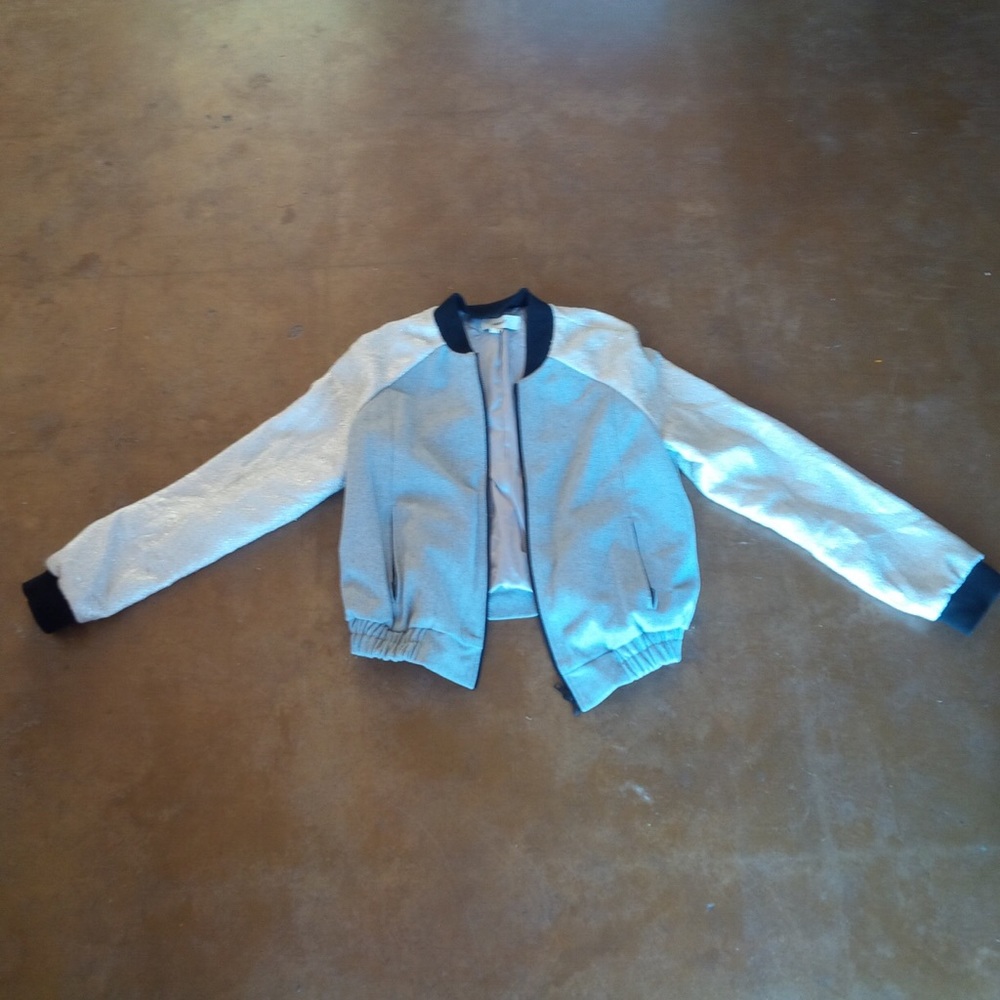 Letterman style jacket